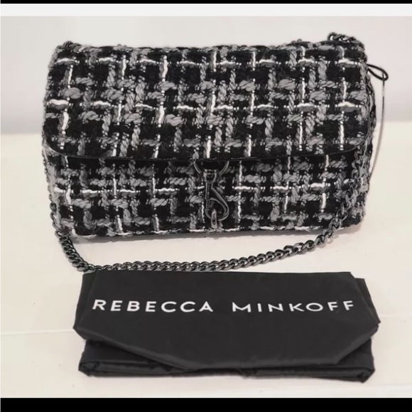 Rebecca Minkoff Handbags - 🖤 NWT REBECCA MINKOFF TWEED EDIE BAG!